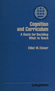 Tapa de Cognition and curriculum