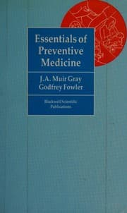 Tapa de Essentials of preventive medicine