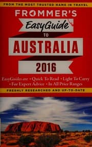 Tapa de Frommer's easyguide to Australia