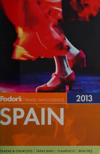 Tapa de Fodor's 2013 Spain