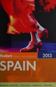 Tapa de Fodor's 2013 Spain