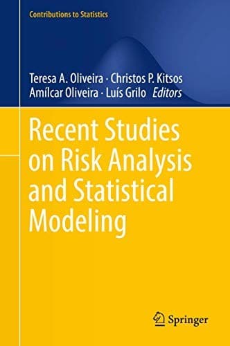 Tapa de Recent Studies on Risk Analysis and Statistical Modeling