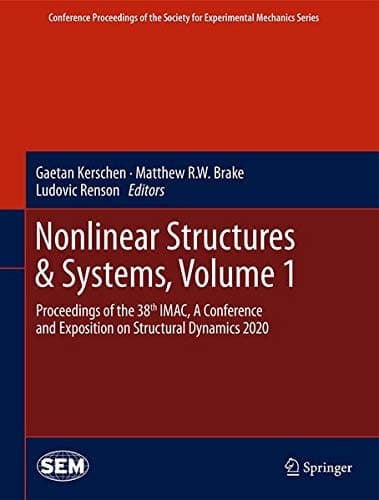 Tapa de Nonlinear Structures & Systems, Volume 1