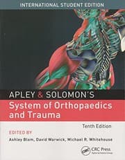 Tapa de Apley & Solomon's System of Orthopaedics and Trauma 10th Edition
