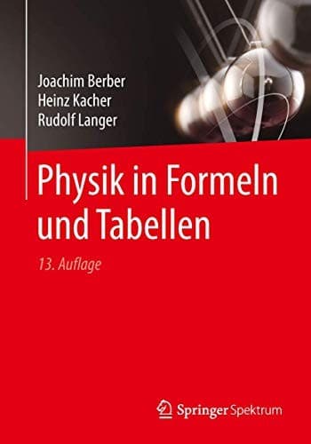 Tapa de Physik in Formeln und Tabellen