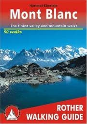 Tapa de Around Mont Blanc a Rother Walking Guide