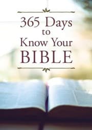 Tapa de 365 Days to Know Your Bible