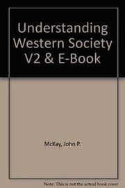 Tapa de Understanding Western Society V2 & E-Book