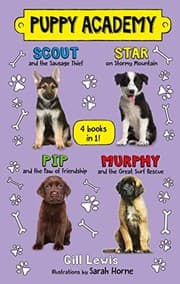 Tapa de Puppy Academy Bindup Books 1-4