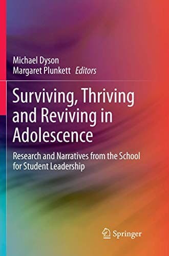 Tapa de Surviving, Thriving and Reviving in Adolescence
