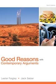 Tapa de Good Reasons with Contemporary Arguments