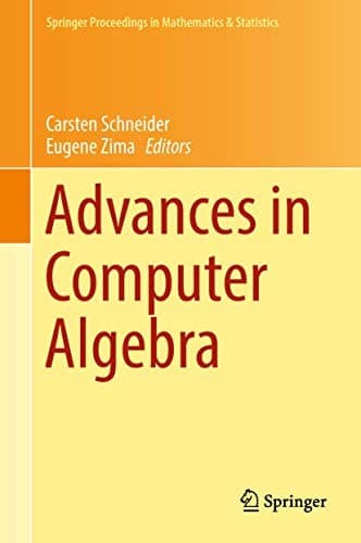 Tapa de Advances in Computer Algebra