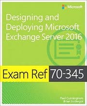 Tapa de Exam Ref 70-345 Designing and Deploying Microsoft Exchange Server 2016