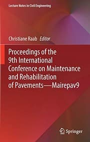 Tapa de Proceedings of the 9th International Conference on Maintenance and Rehabilitation of Pavements―Mairepav9