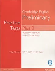 Tapa de Practice Tests Plus PET 3 without Key and Multi-ROM/Audio CD Pack