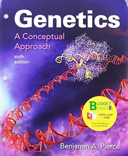 Tapa de Loose-leaf Version for Genetics : A Conceptual Approach 6E & SaplingPlus for Genetics : A Conceptual Approach 6E  & Solutions and ... Accompany Genetics
