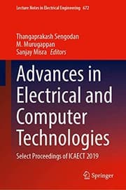 Tapa de Advances in Electrical and Computer Technologies