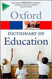 Tapa de A dictionary of education