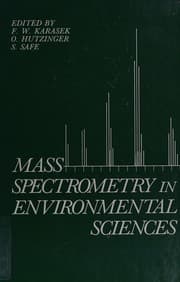 Tapa de Mass spectrometry in environmental sciences