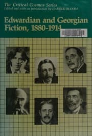 Tapa de Edwardian and Georgian fiction, 1880 to 1914