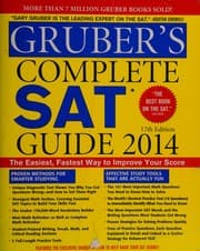 Tapa de Gruber's complete SAT guide 2014