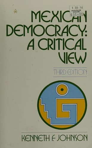 Tapa de Mexican democracy