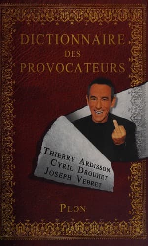 Tapa de Dictionnaire des provocateurs