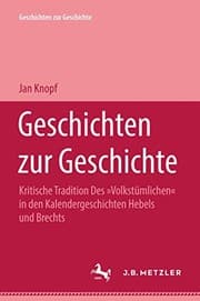 Tapa de Geschichten zur Geschichte