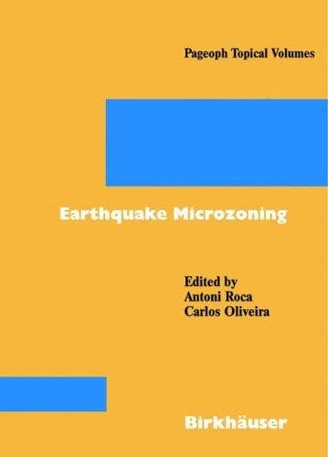 Tapa de Earthquake microzoning