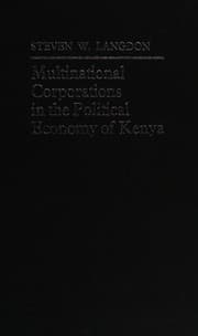 Tapa de Multinational corporations in the political economy of Kenya