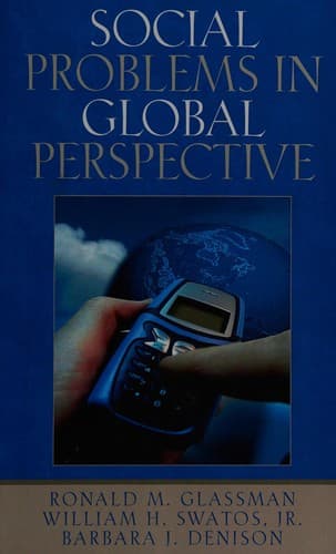 Tapa de Social problems in global perspective