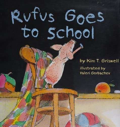 Tapa de Rufus goes to school