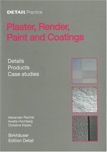 Tapa de Plaster, render, paint and coatings