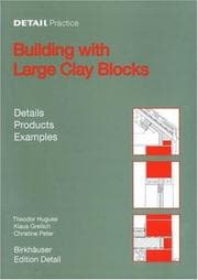Tapa de Building with large clay blocks