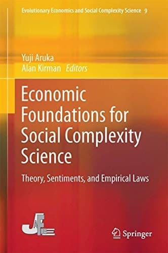 Tapa de Economic Foundations for Social Complexity Science