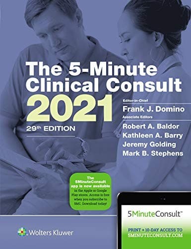 Tapa de 5-Minute Clinical Consult 2021