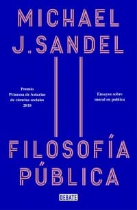 Tapa de Filosofía pública