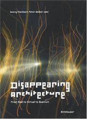 Tapa de Disappearing Architecture