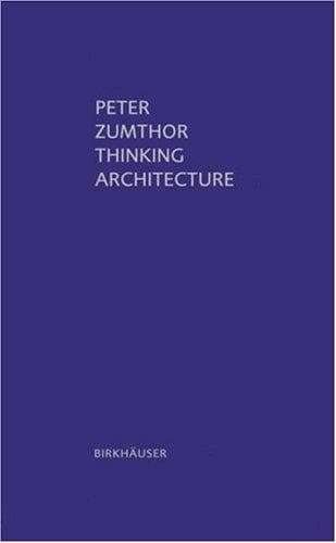 Tapa de Thinking architecture