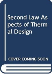 Tapa de Second Law Aspects of Thermal Design