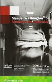 Tapa de Manual Washington de medicina de urgencias