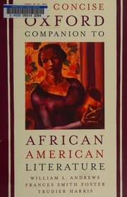 Tapa de The concise Oxford companion to African American literature
