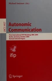 Tapa de Autonomic communication
