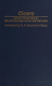 Tapa de Back from exile