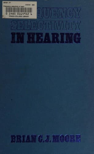 Tapa de Frequency selectivity in hearing