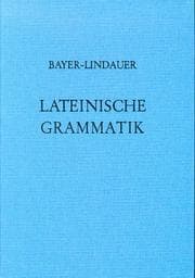 Tapa de Lateinische Grammatik