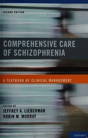 Tapa de Comprehensive care of schizophrenia