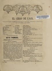 Tapa de El ciego de Lyon