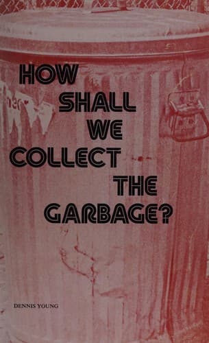 Tapa de How shall we collect the garbage?