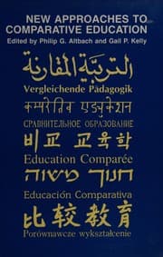 Tapa de New approaches to comparative education